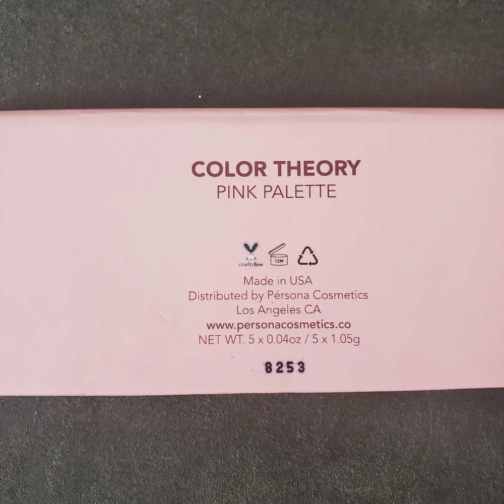 Persona Color Theory Pink Palette